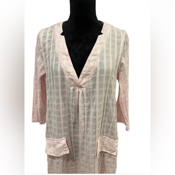 Tuckernuck: Pomander Place Carolina Light Pink Caftan- extra small - Picture 7 of 11